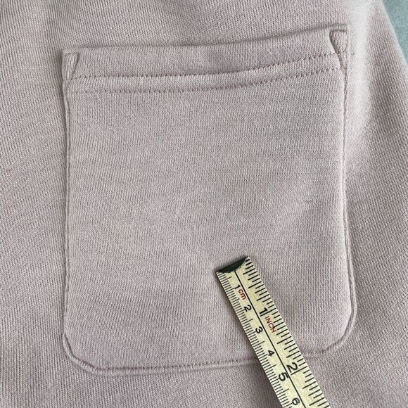 American Apparel Sweatpants Mens M Mauve Flex Fleece Joggers Cuffed Pockets Rare - Picture 5 of 10